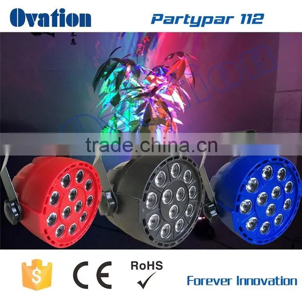 Guangzhou 12pcs*1W RGBW High Quality Dj Outdoor Led Stage Light Mini Can Bulb Christmas Led Par Light photo-4