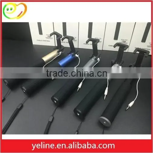 Phone Camera Wired Stick Selfie for Ipad Handheld With Electric Wire photo-2