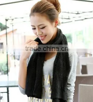 Woman Custom Fashionable Winter Neck Scarf Wholesale photo-3
