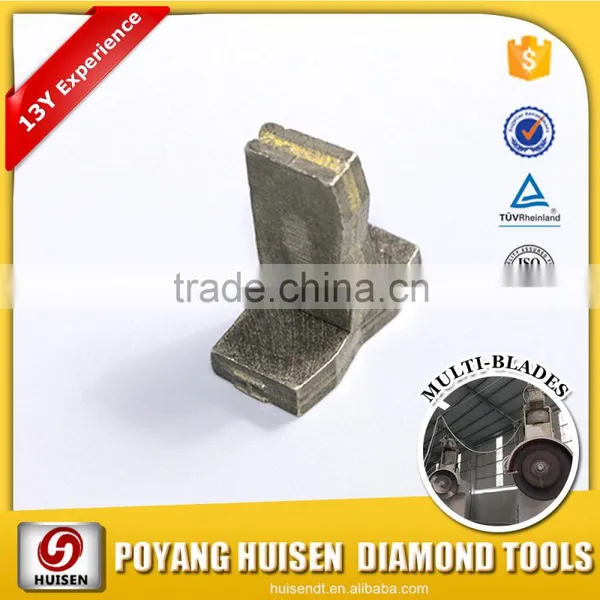 Very Hard Marble/Granite /Mine /Limestone Stone Head Cutter 350mm Blade Teeth Segment for Saw Blade photo-6