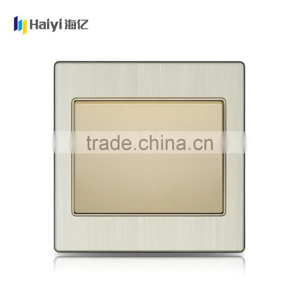 BS Standard Aluminum Metal Panel 2 Gang 13A Switch and Socket /electrical Switched Socket /wall Light Switch Quality Choice photo-4