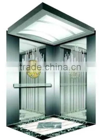 Luxurious passenger elevator with patent traction machine