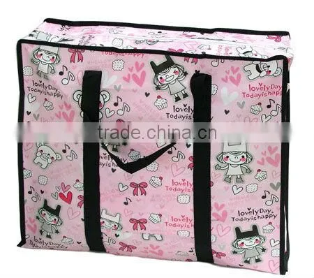 Non-woven Shopping Bags, Glossy Laminated pp Shopping Bag ,non Woven Zipper Bag