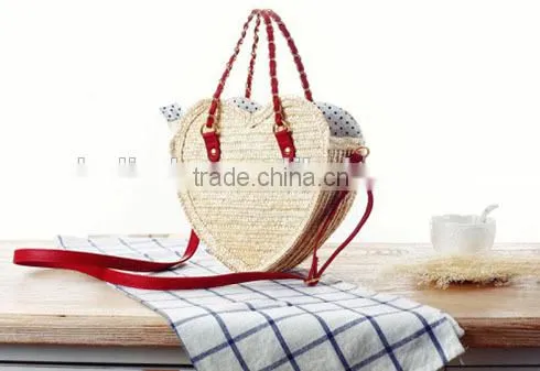 Ladies Fashion Beige Summer Natural Straw Bag photo-2
