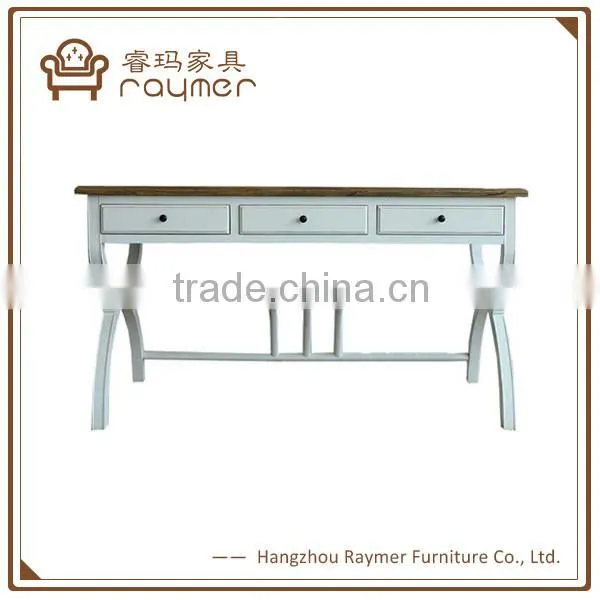 Living Room Furniture x Leg Solid Wood Console Table White Console Table Supplier's Choice