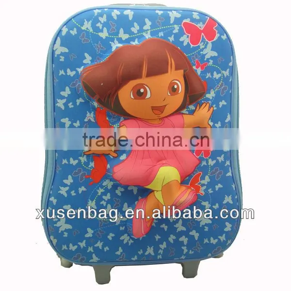 Dora Letterpress Priting Primary Schoolbag