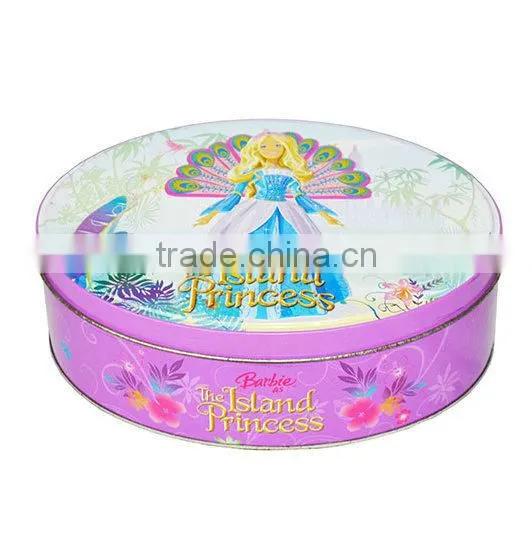 Customized Oval Tin Box