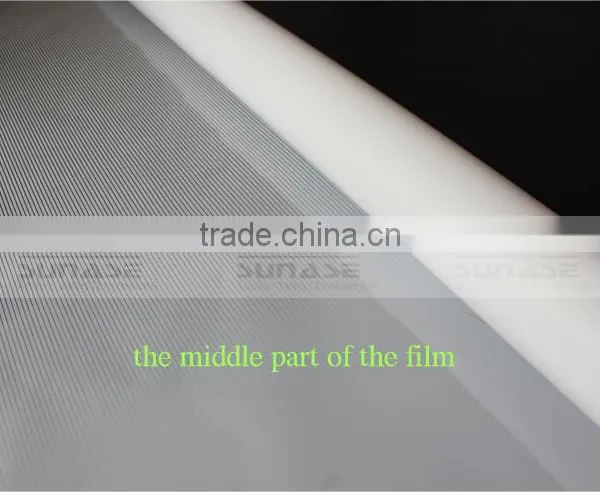 Decorative PET White Perpendicular Stripe Gradation Window Film Similar to 3M Window Film photo-3