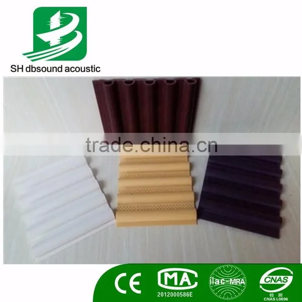 Eco-friendly Wpc Acoustic Panel for Basement Decoration