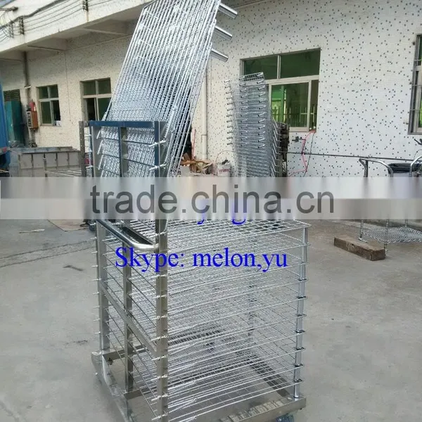 High Quality 15 Lever Chrome Mesh Drying Rack photo-2