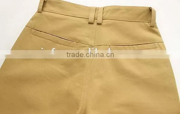 Cheap Stylish Slim Fit Men Casual Trousers photo-6