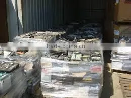 Drained Lead Battery Scrap