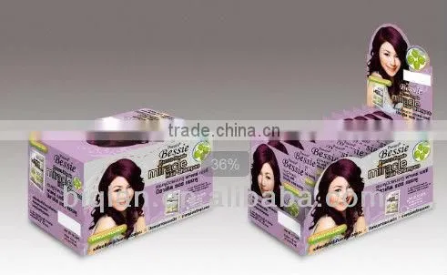 Magic Black Hair Color Shampoo / Hair Dye Colour Shampoo/Permanent Hair Dye Color For Women photo-2