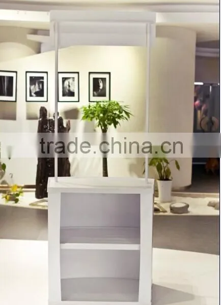 Pvc+ABS Material Display Table Portable Exhibition Table photo-2