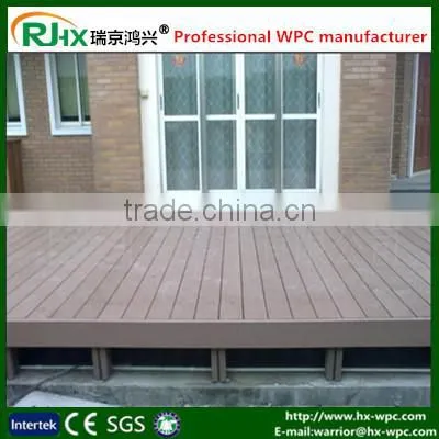 WPC Interlocking Decking Tiles for Outdoor Wall Panel and Fence photo-4