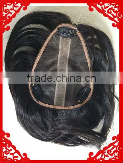 China Hot Selling New Products 5" Clip in Full Lace Clouse Wiht Many Wearing Method photo-2