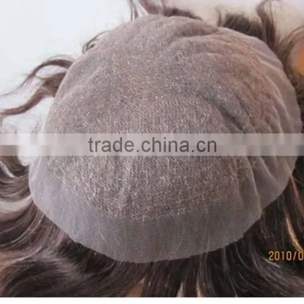 Indian Hair Men Swiss Lace Toupee, All Lace Toupee, French Lace Toupee photo-3