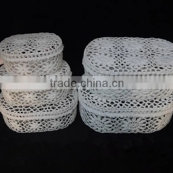 Handmade Home Storage Tray With Lid photo-4
