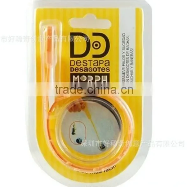 EZ Hair Clog/Drain Cleaner Flexible Drain Cleaner Unclog Sink Kitchen Bath, ML401