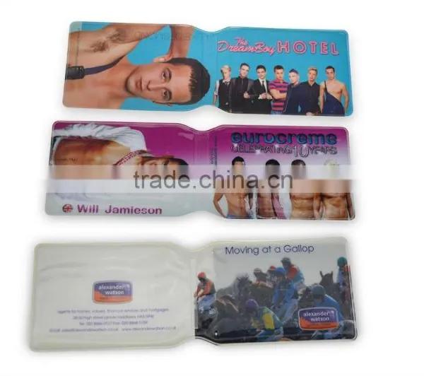 PVC Colorful Business Card Holder With Custom Logo photo-2