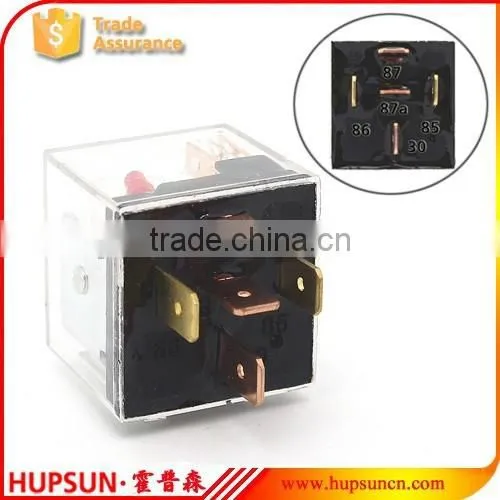 Double Contacts 100A Transparent Relay, 12V 100A High Current Auto Relay photo-2