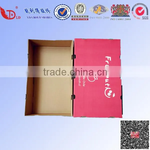 Waterproof Cardboard Box for Fresh Fruits Packing Carton Box photo-3