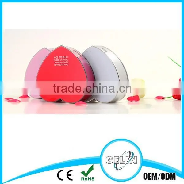 Romantic and Lovely Wedding Charger Plates Handy Power Charger for Mobile Phone 4000mah 4400mah photo-4