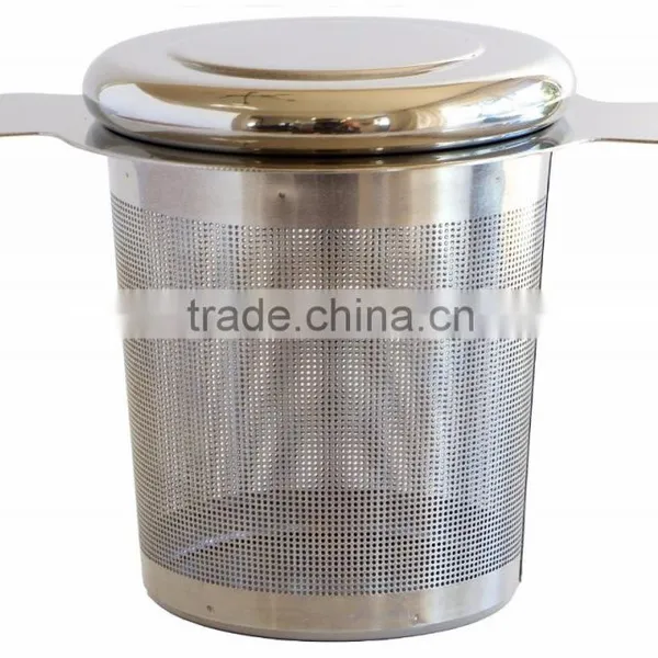 Promotional Gift Green Tea Infuser 304 Stainless Steel Simple Modern Tea Infuser Tea Strainer With Lid photo-5