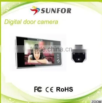 Fashion Digital Peehole Door Viewer Camera For Aparment