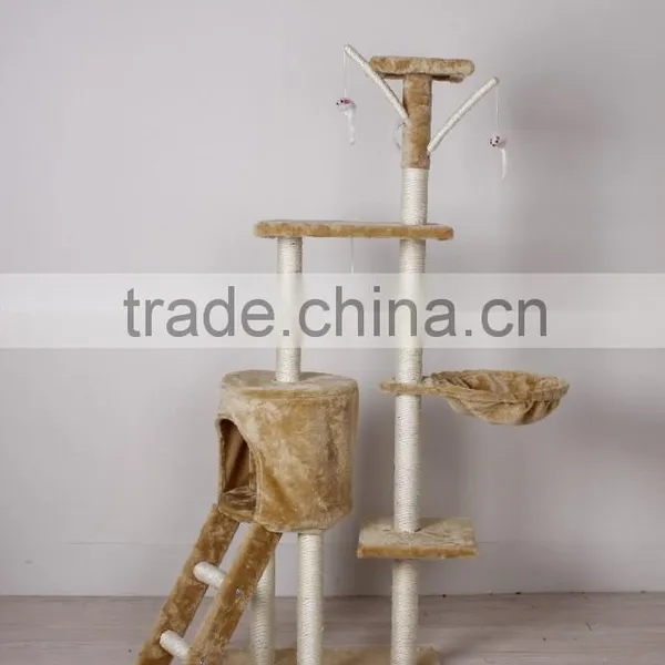 Cat Tree Condo Furniture Scratching Post Pet Cat Kitten House High Quality photo-3