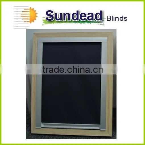 Skylight Blinds With Blackout Fabric C2 With Silver Coating at Background, Compatible With Roof Window Frame photo-2