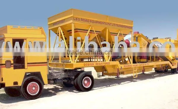 60TPH MOBILE HOT MIX PLANT