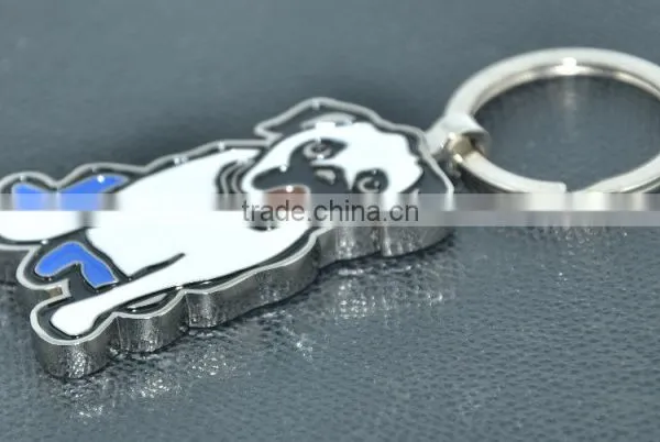 Promotional Metal Animal Keychain Dog Key Ring and Animal Shaped Keychain photo-3