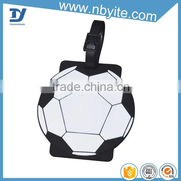 Original Designed Round Shape Custom Luggage Tag Used Pvc Plastic Hanger photo-2