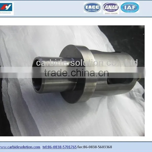 Tungsten carbide chock bean for oil and gas industry