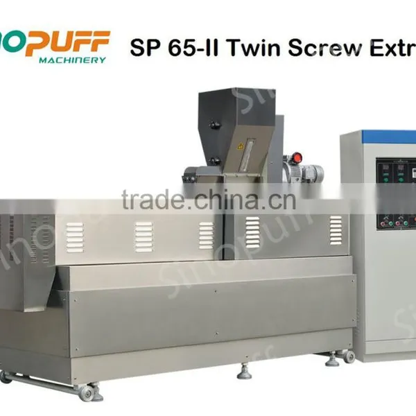 Advanced 30-1000kg/h Corn Puff Snack Extruder/corn Snack Food Extruder/puff Snack Extruder photo-3