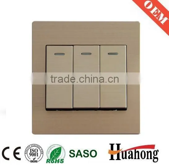 High Quality Aluminium Alloy Wall Switch