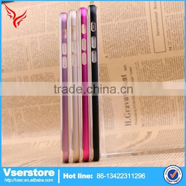 Ultra-thin Tpu Cover With Bumper Frame Case for Iphone6 Phone Back Cover for Iphone Mobile Back Cover Quality Choice photo-4