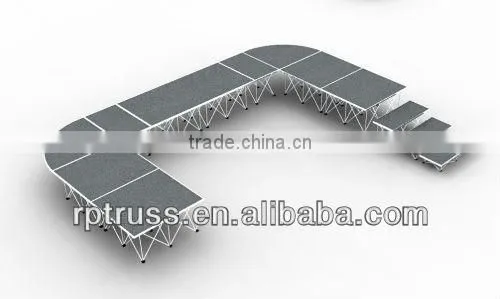 RP Folding Stage Smart Stage for Outdoor and Indoor Aluminum and Steel Type photo-4
