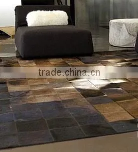 cowhide patchwork rug cowhide patchwork carpet