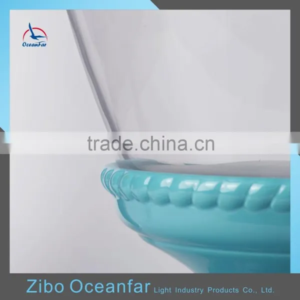 Hot Sale Handmade 11.5L Glass Juice Drink Dispenser Ceramic Stand Glass Dispenser For Beverage photo-4
