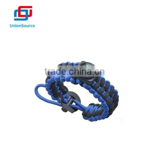 Wholesale High Quality Multi-Color Survival 550 Paracord Bracelet With Logo photo-3