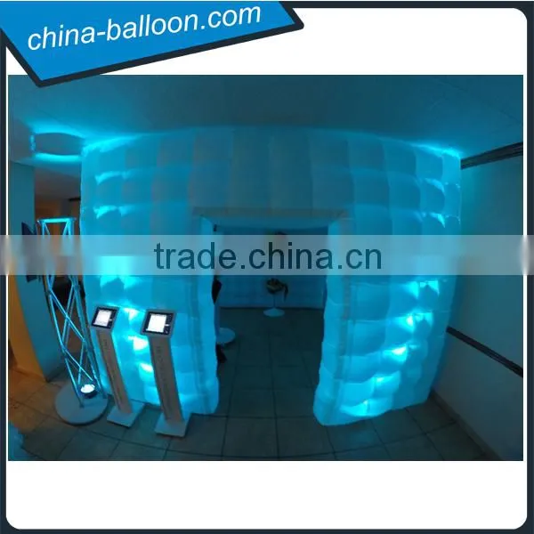 Customized Inflatable Exhibition Booth, Shopping Mall Inflatable Foldable Photo Booth for Sale photo-2