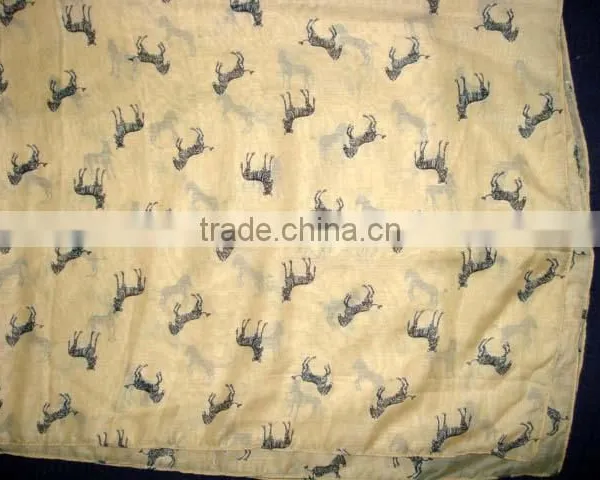 COTTON PRINTED SCARF 2014 photo-2