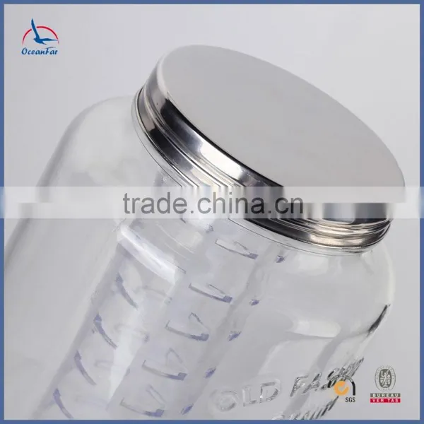 5.8L Old Fashion Glass Dispenser Glass Drink Dispenser With Tap photo-3