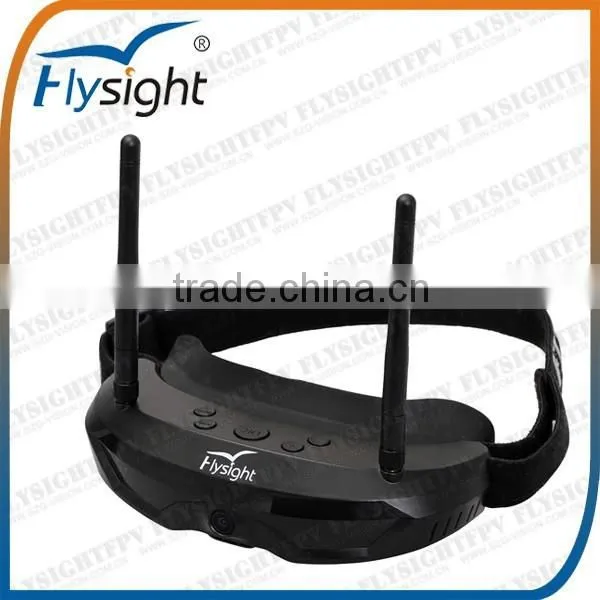 C663 5.8GHz FPV Video Wireless AIO Video Goggles SpeXman Flysight w/ Headset&front Camera Compared With FatShark Dominator V2 photo-6