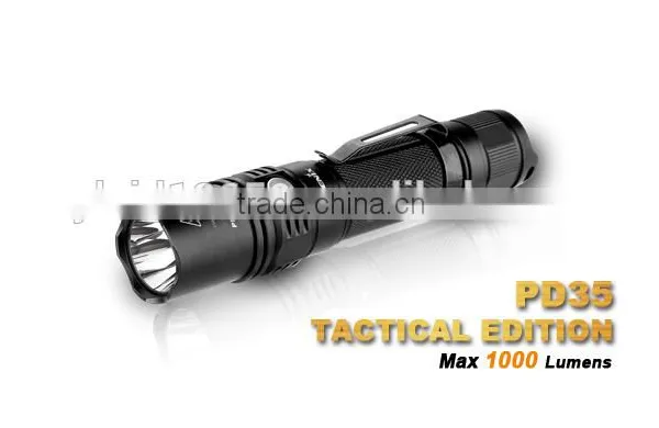 New Fenix PD35 tactical edition flashlight1000 lumen super bright light Fenix flashlight