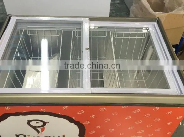 200L Chest Type Ice Cream Display Freezer photo-3