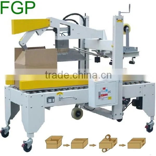 Carton sealing tapping machine for box tapping , up and down tapping