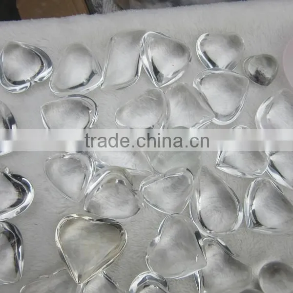 2015 CheapestClear Heart Shaped Crystal for Gifts photo-5